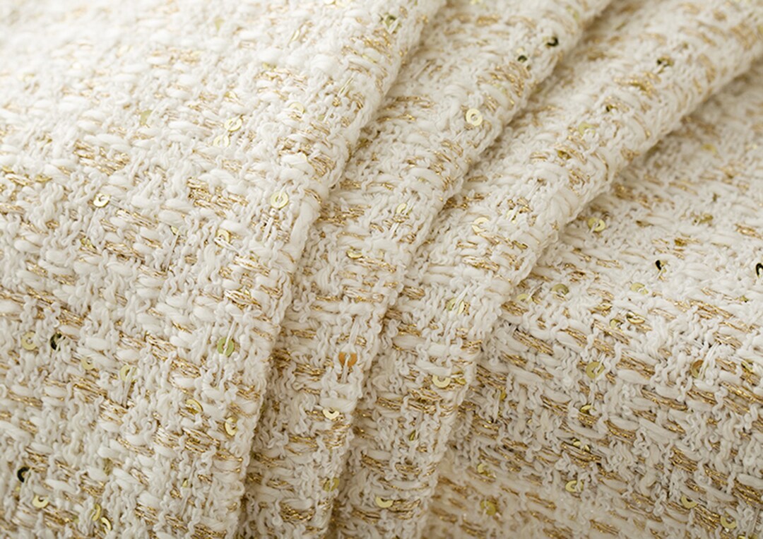 Fancy Tweed Fabric Guide: Bouclé, Metallic & Sequin Trends (2026)