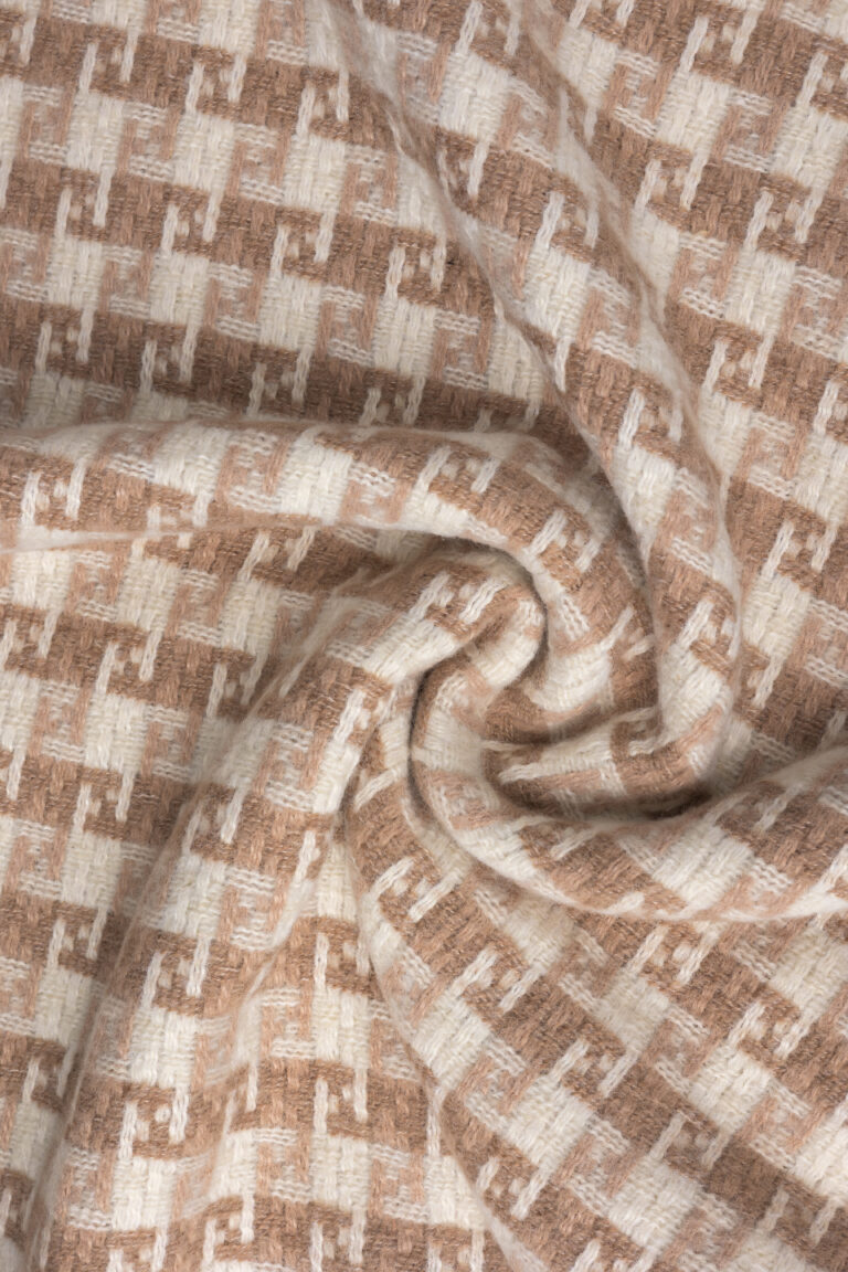 High quality boucle fancy yarn tweed fabric by Fursone textile manufacturer