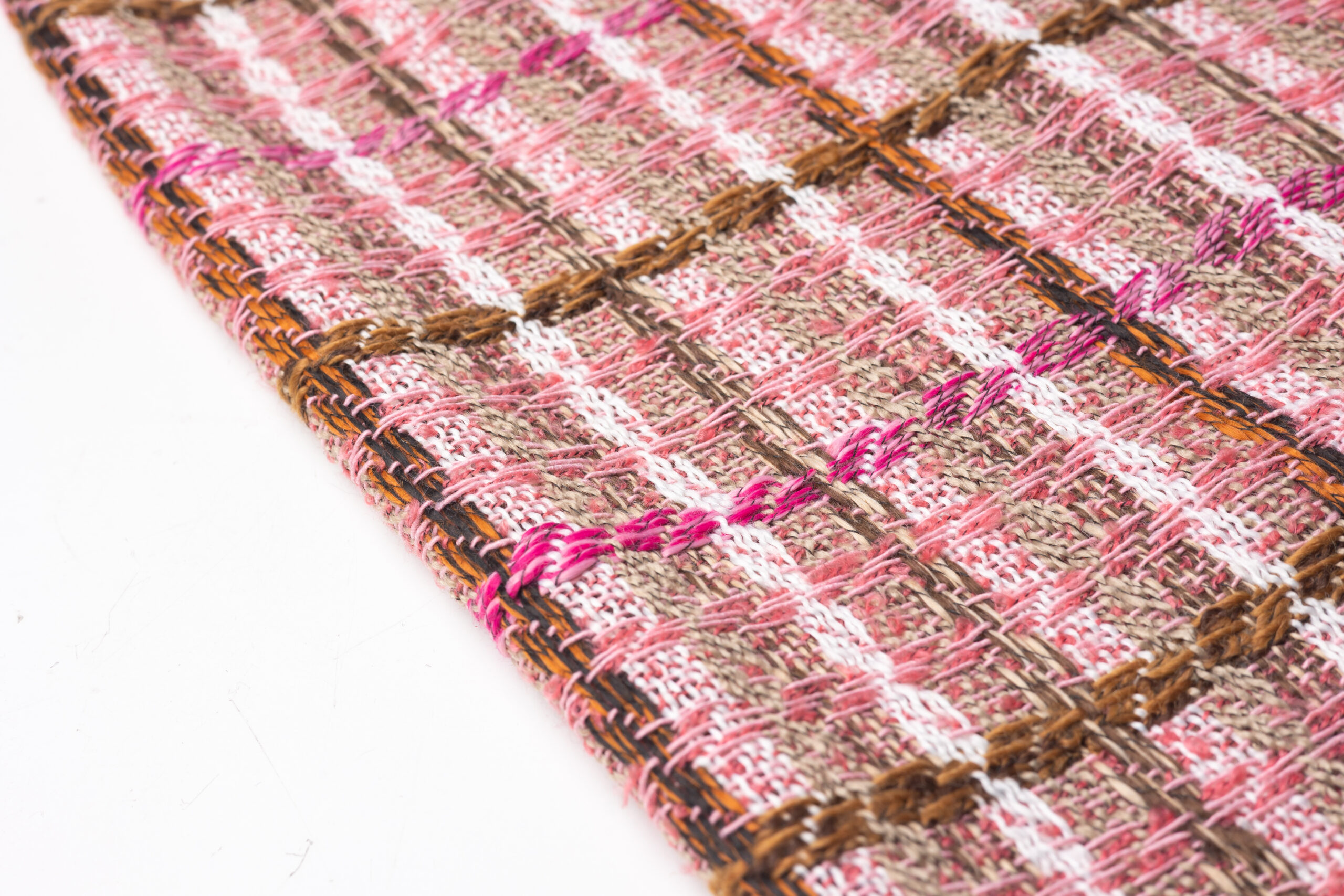 High quality boucle fancy yarn tweed fabric by Fursone textile manufacturer