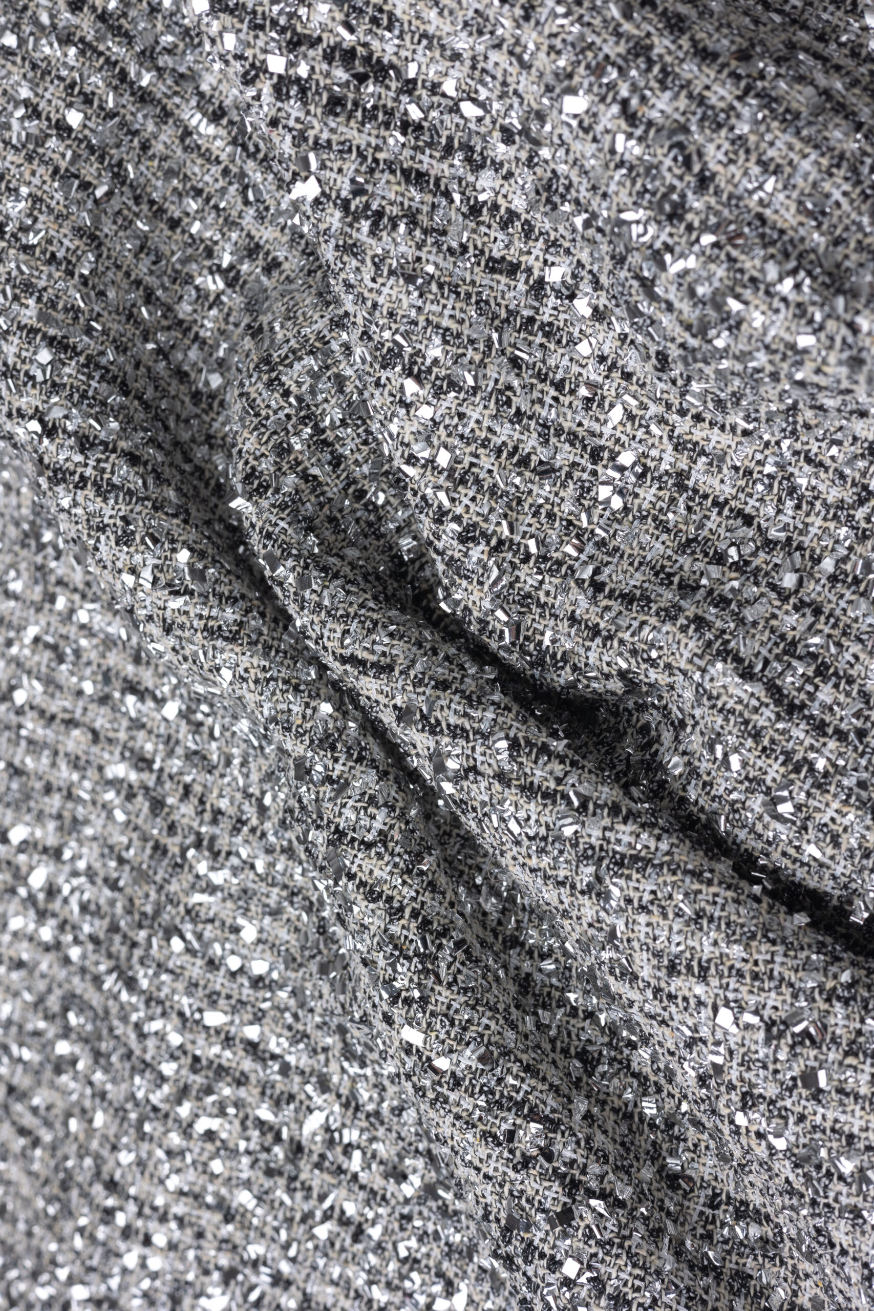 Elegant knitted embroidery fabric produced by Fursone textile factory
