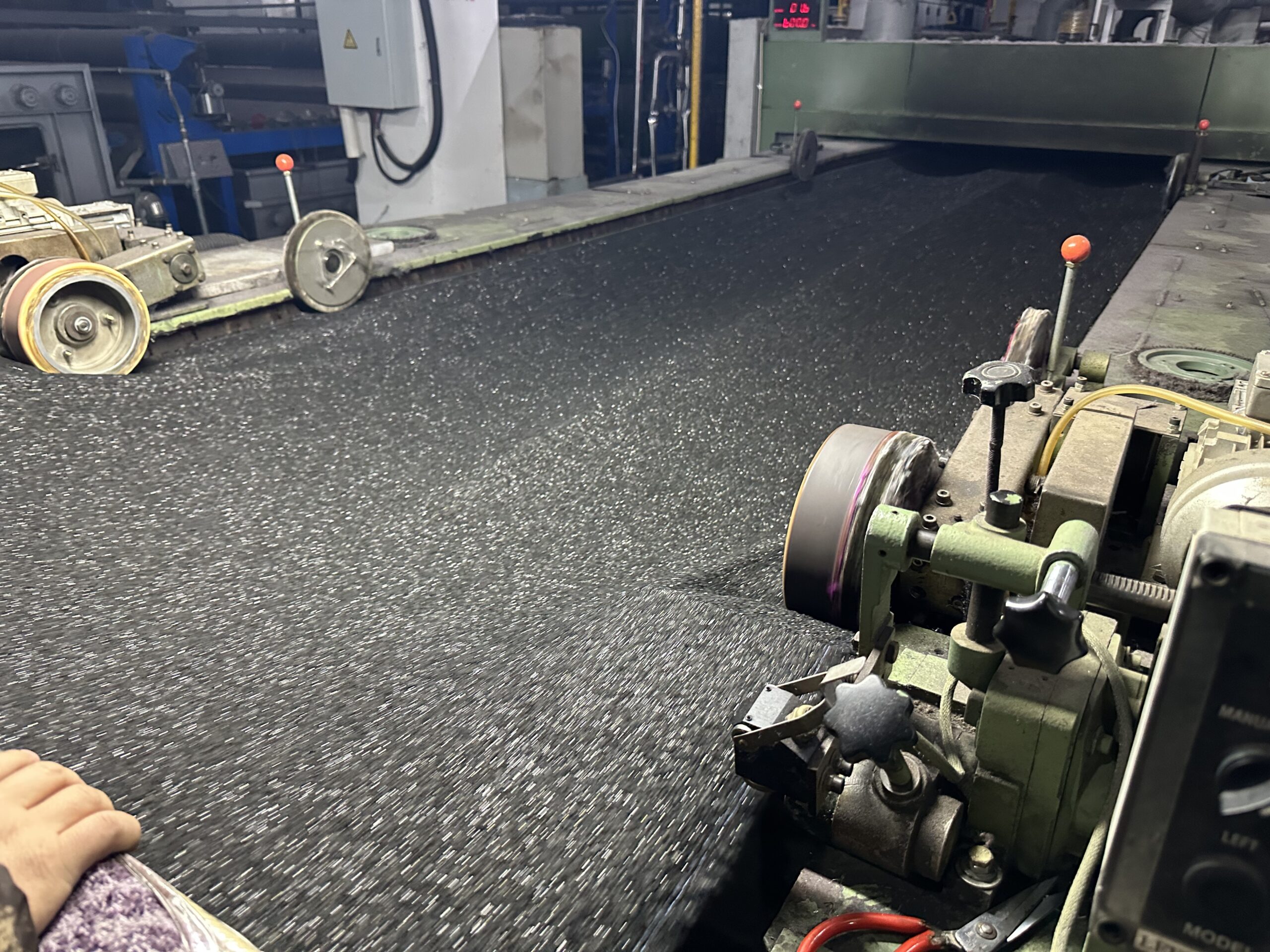 Fursone textile factory workshop with modern manufacturing equipment and production process