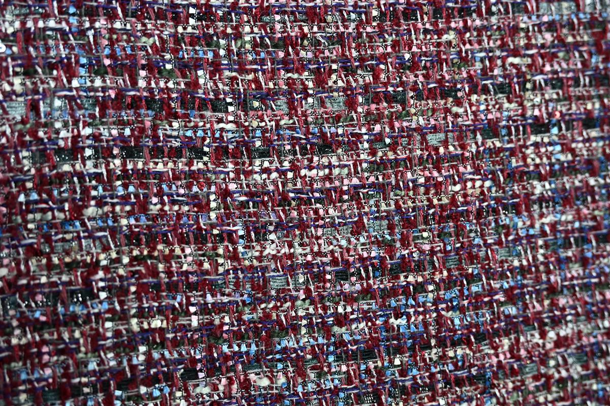 Designer fabric samples and mood boards at Wenzhou textile manufacturer Fursone studio