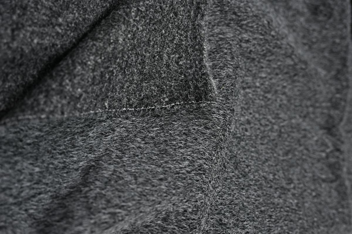 Black Structured Knit from Fursone