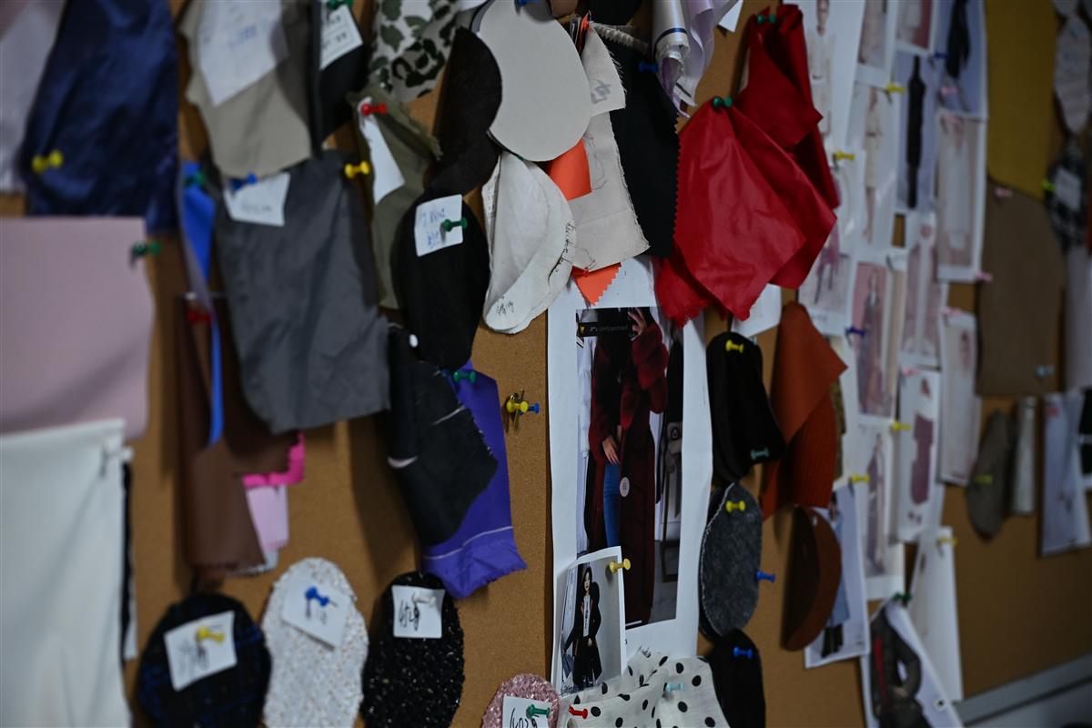 Fabric rolls for wholesale distribution